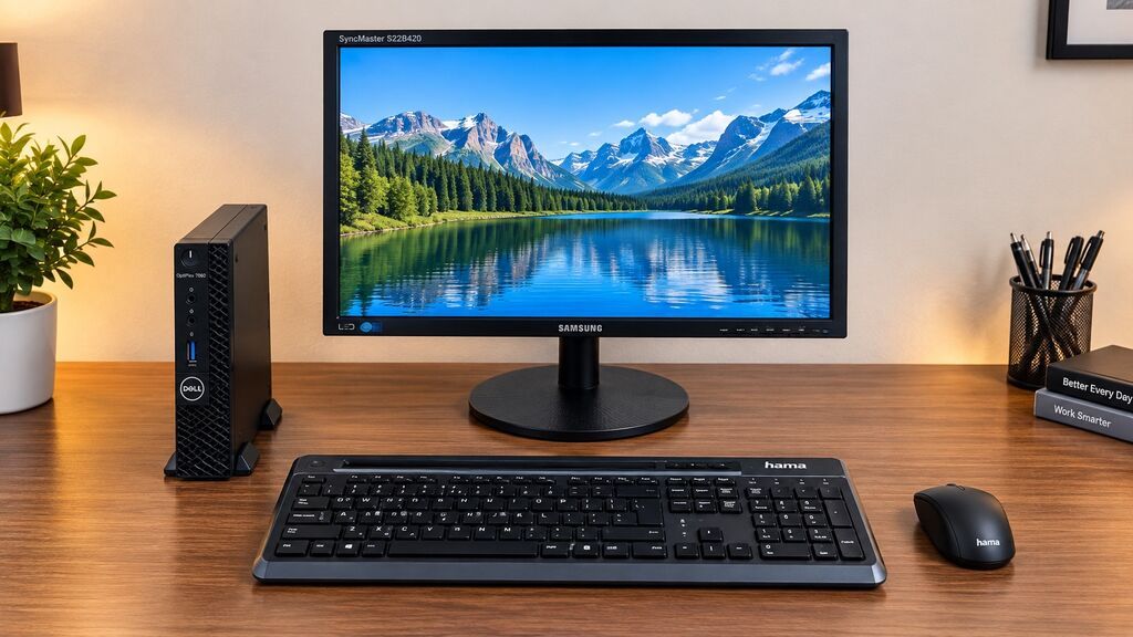Tam Komputer Dəsti - Dell OptiPlex 7060 MFF (6 dəst mövcuddur) Ofis — Masaüstü kompüterlər, Bakı