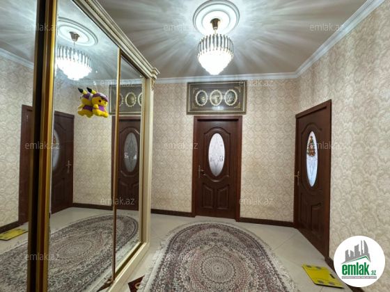 Satılır 4 otaqlı 110 m² yeni tikili Həzi Aslanov — Mənzil (11)