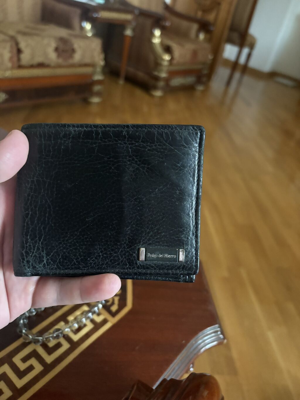 Pulqabı, Təbii dəri, İşlənmiş — Cüzdanlar və vizit kartlıqları, Bakı