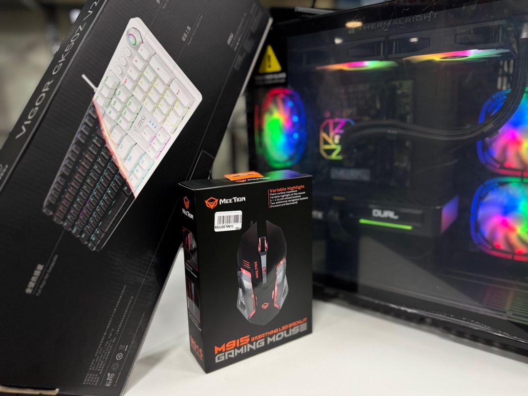 Gaming PC + MSI monitor + RTX 5060 Ti — Masaüstü kompüterlər, Sumqayıt (3)