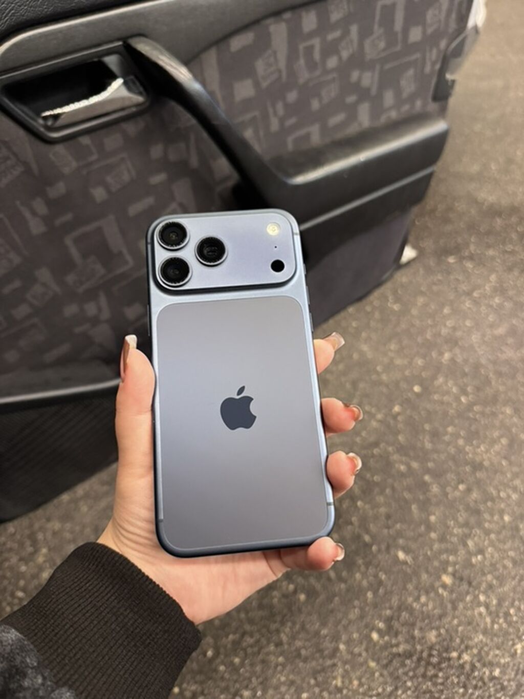 IPhone 17 Pro Max, 256 GB, Blue Titanium — Apple iPhone, Bakı (3)