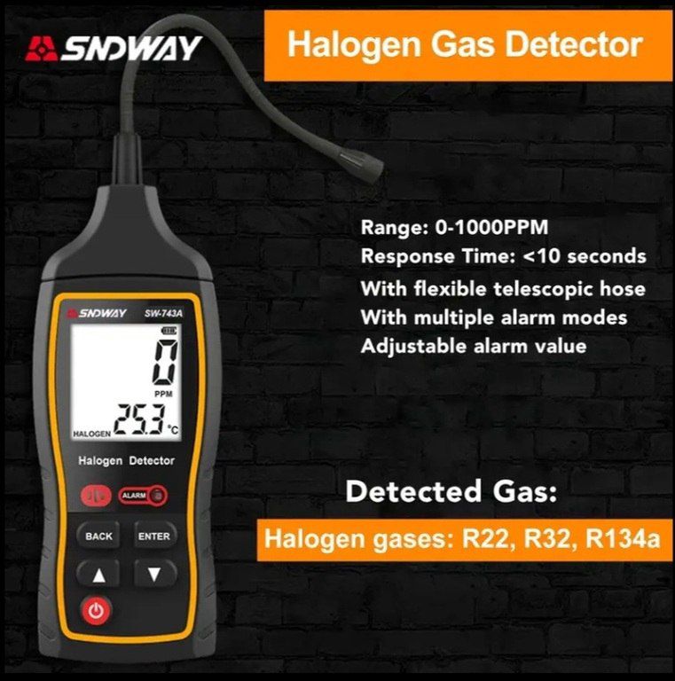 Frion qaz detektoru "Sndway SW-743A" — Təmir və inşaat, Bakı