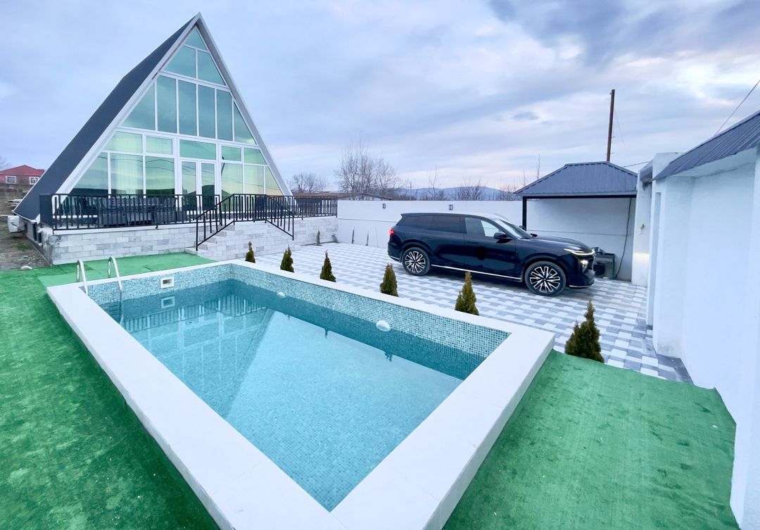 İcarəyə verilir 4 otaqlı həyət evi/bağ evi 150 m² — Ev, villa, İsmayıllı (2)