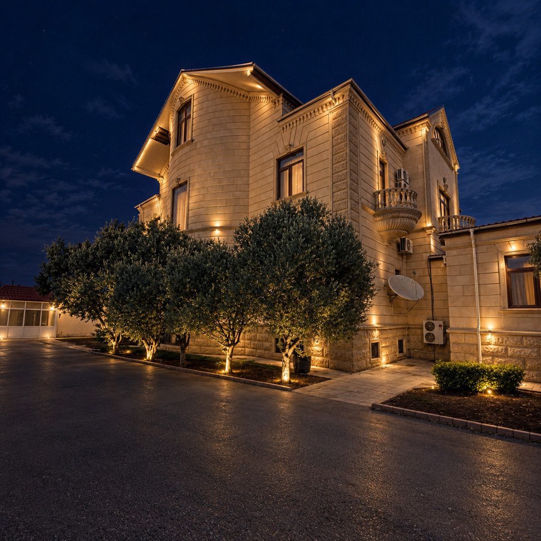 Satılır 7 otaqlı həyət evi/bağ evi 1100 m² — Ev, villa, Bakı (4)