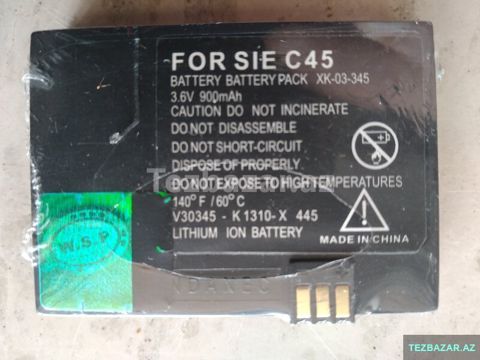 Siemens C45 batareyasi — Bakı