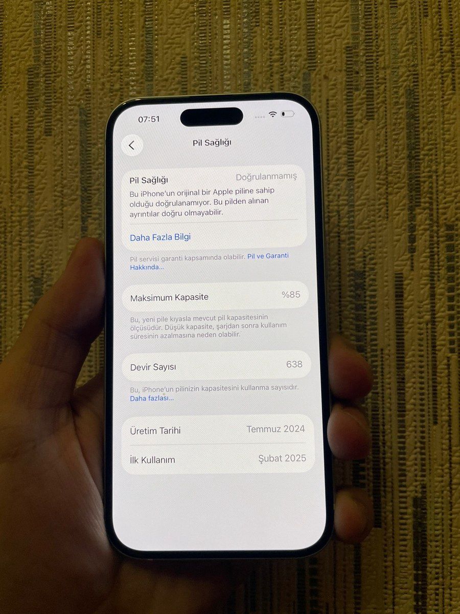 Apple iPhone 15 Blue 128GB/6GB — Smartfonlar, Bakı (9)