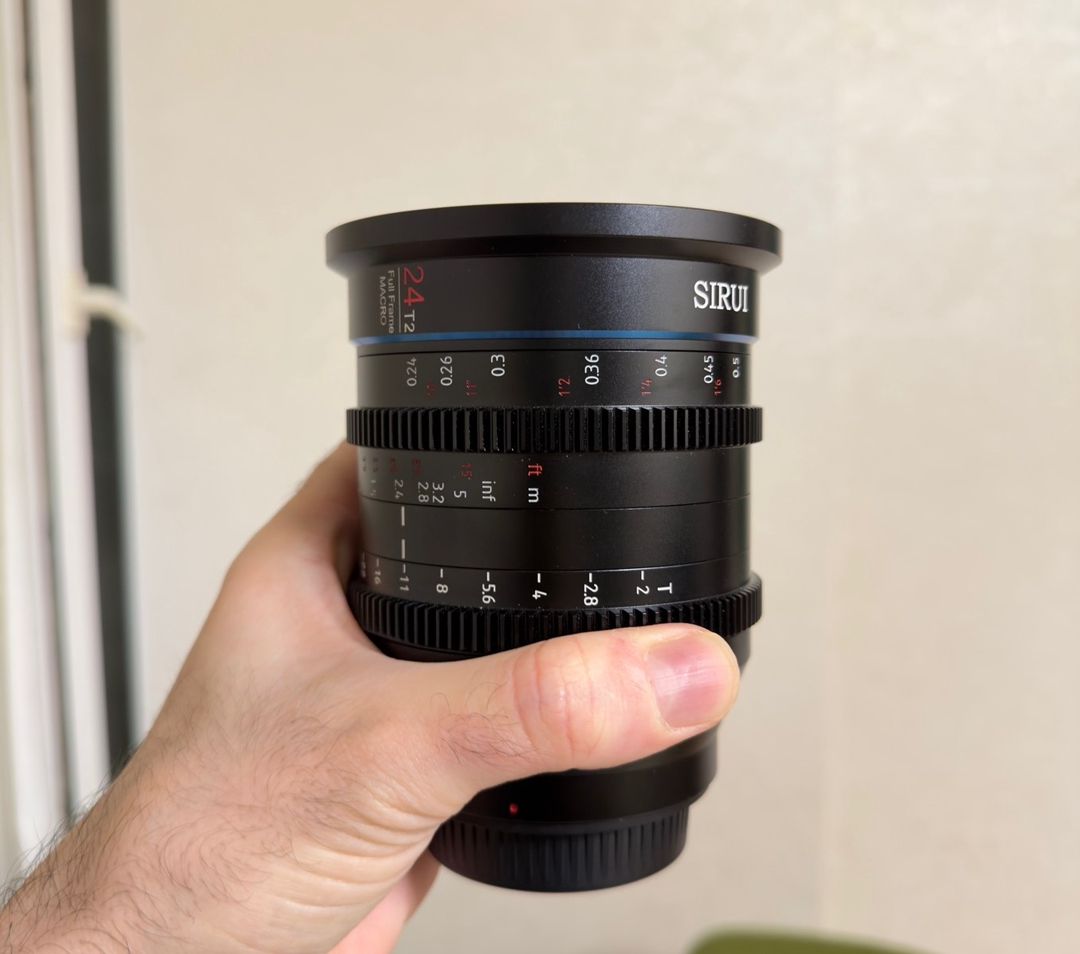 Sıruı Jupiter 24mm T2 Macro Cine Full-Frame — Foto və video texnikası, Bakı (3)