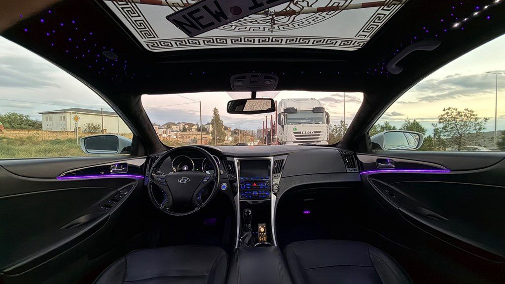 Hyundai Sonata, 2.0 L, 2014 il, 174 000 km 77-HF-217 — Avtomobillər, Bakı (12)