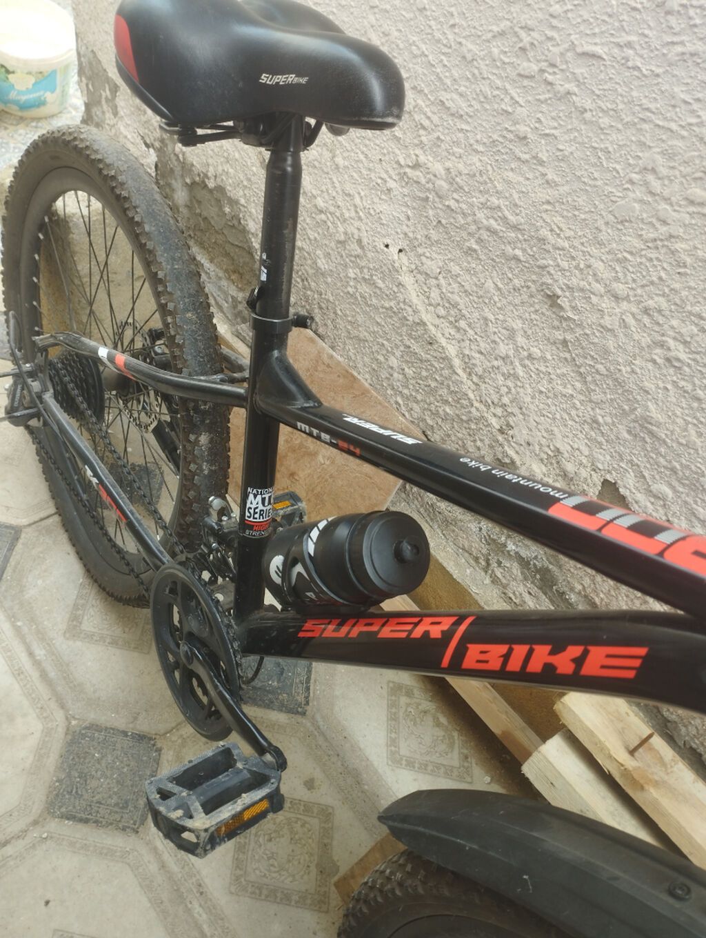 MTB velosiped – Super Bıke TK300 - Çərçivə: dağ/MTB tipli, Super Bıke — Dağ velosipedləri, Bakı (6)