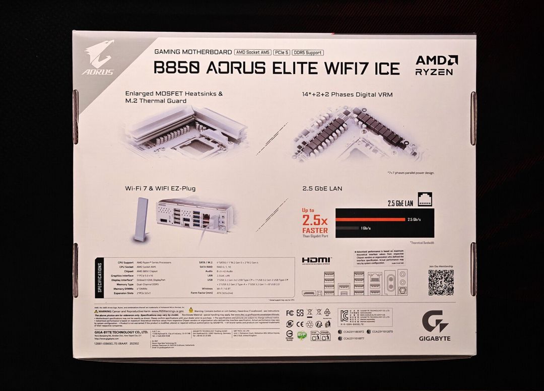 Gigabyte B850 aorus elıte WIFI7 ıce — Kompüterlər və noutbuklar, Bakı (3)