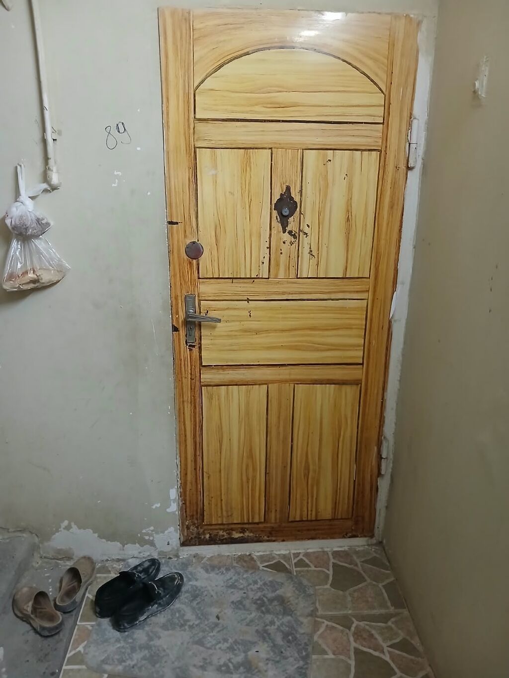 Dəmir qabı — Pəncərələr, qapılar, balkonlar, Bakı (6)