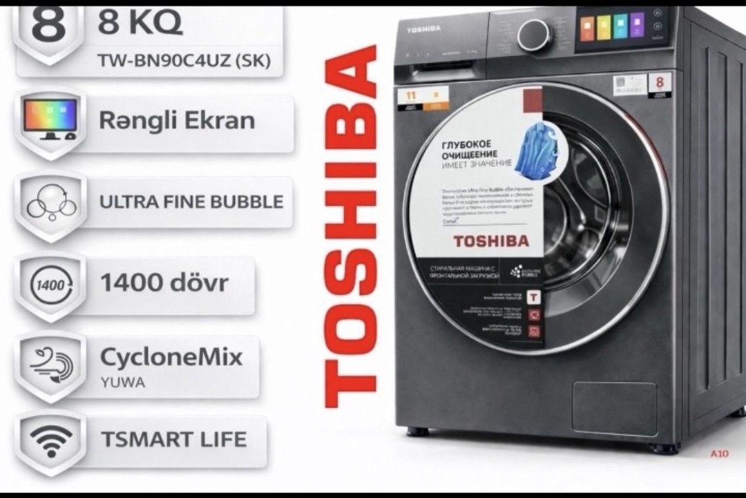 Toshiba 8kq paltaryuyan TW-BN90C4UZ(SK) — Ev texnikası, Bakı