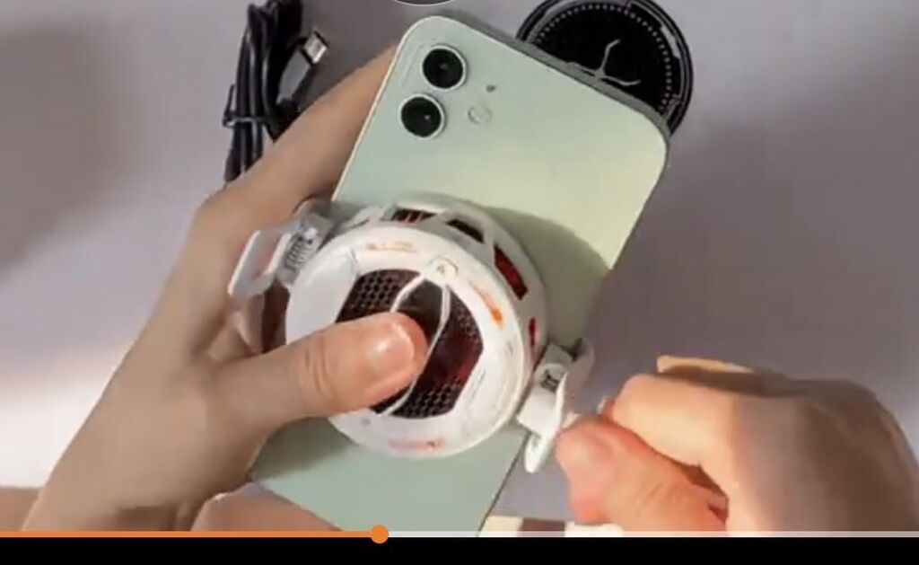 Smartfon üçün soyuducu (clip-on fan/radiator) - Universal quruluş — Soyutma sistemləri, Qazax (2)