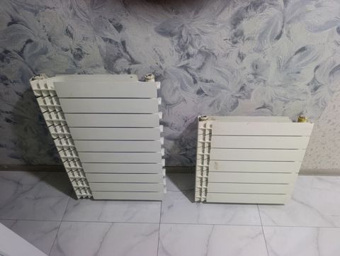 Alüminium radiatorlar dəsti - 2 ədəd seksion radiator: biri uzun — Bakı