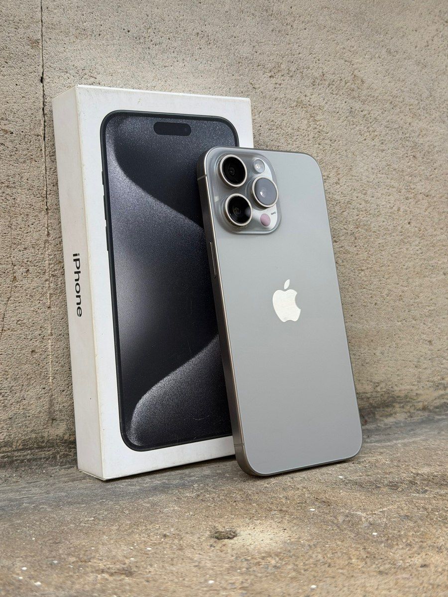 Apple iPhone 15 Pro Max Natural Titanium 256GB/8GB — Smartfonlar, Bakı (3)