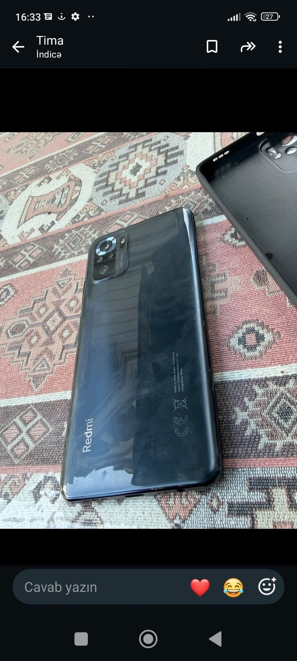 Redmi Note 10, 64 GB, rəng - Qara, İki sim kartlı — Xiaomi, Gəncə (3)