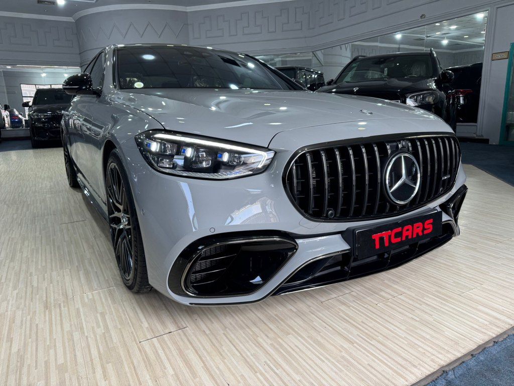 Mercedes S 63 AMG, 4.0 L, 13.1 kWh, 2024 il, 8 800 km — Avtomobillər, Bakı (2)