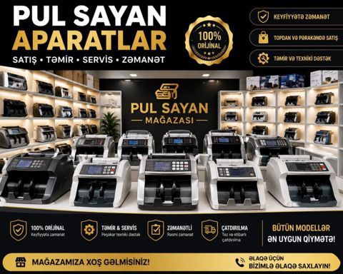 Pul sayan aparatlar — Bakı