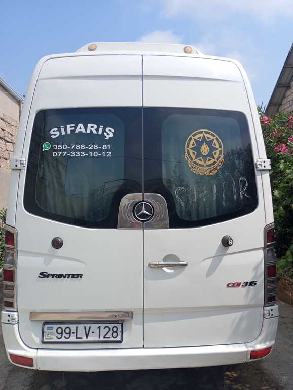 Mercedes Sprinter 315, 2.2 L, 2008 il, 687 000 km 99-LV-128 — Avtomobillər, Bakı (2)