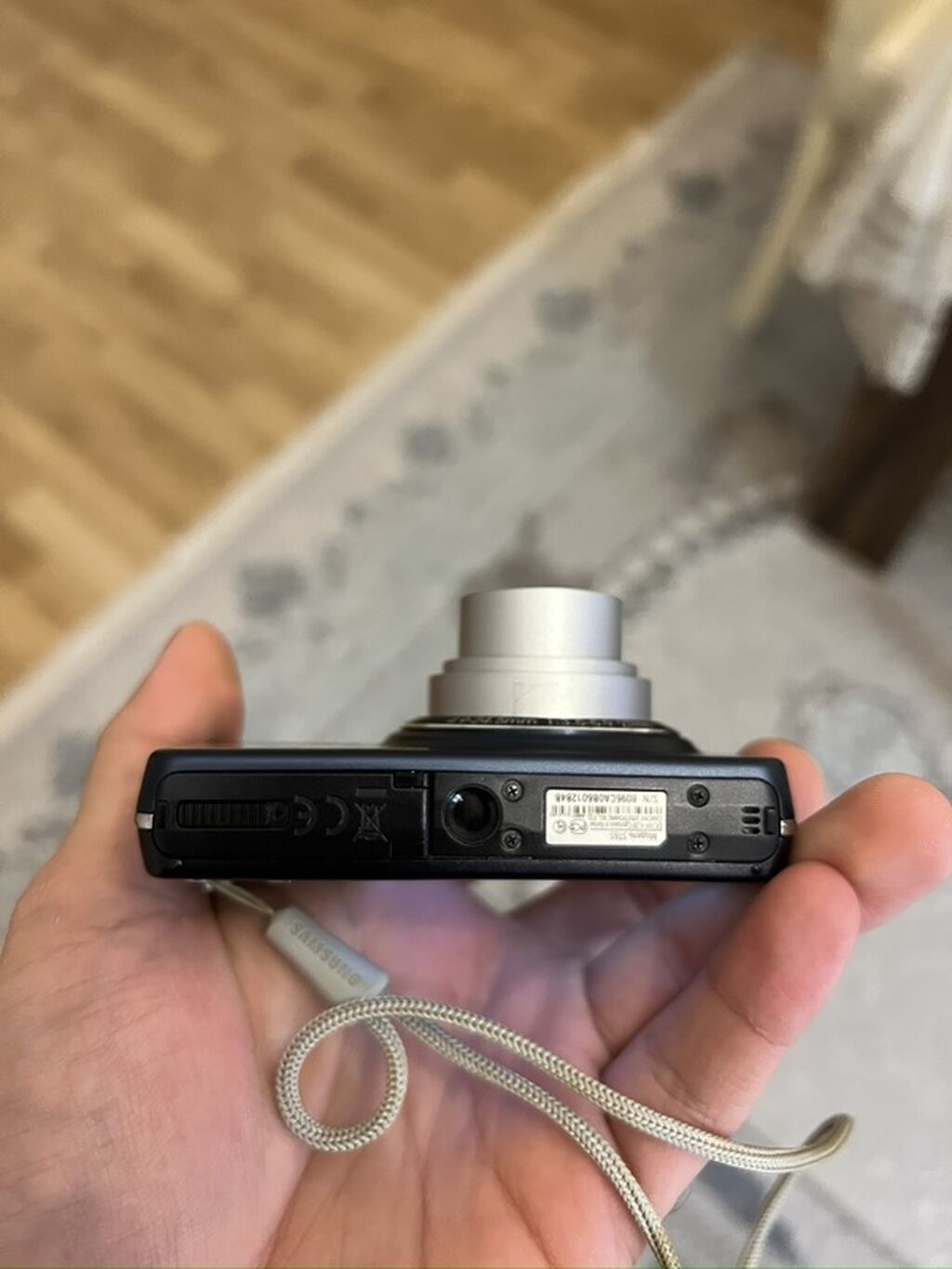 Səliqəli işlədilmiş Samsung markalı rəqəmsal fotoaparat satılır. Foto — Fotoaparat, Bakı (3)