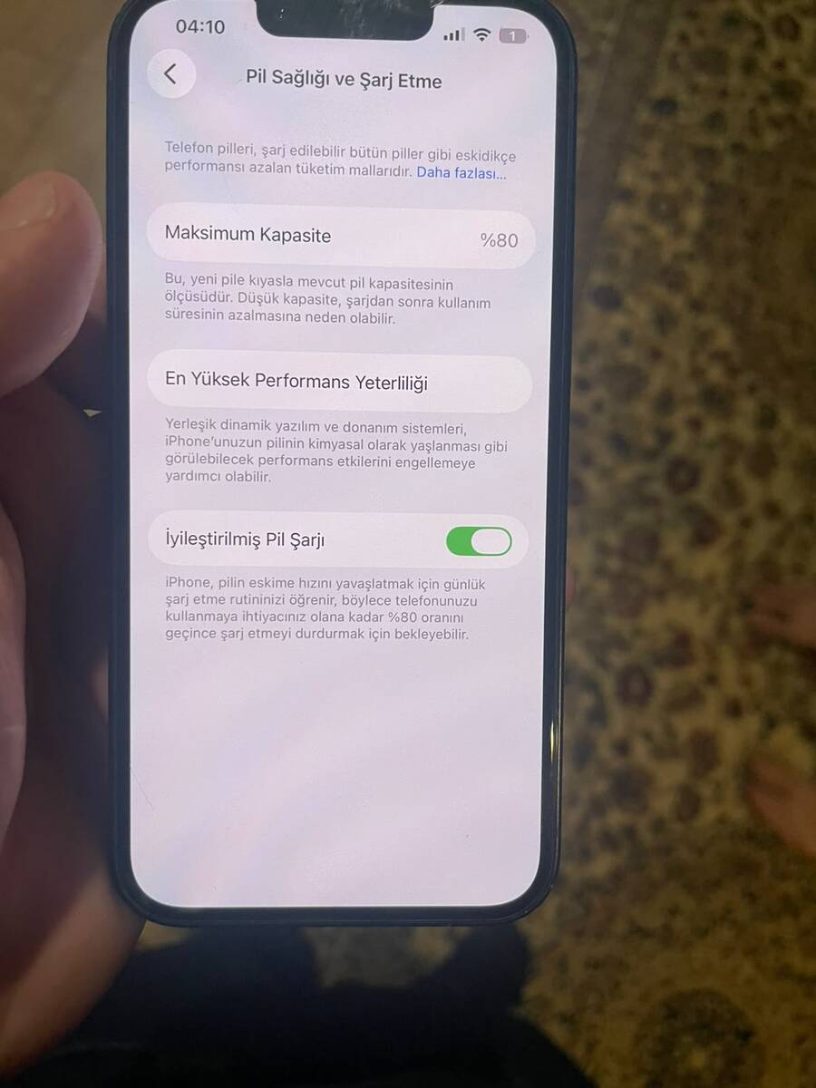 Apple iPhone 13 Midnight 128GB/4GB — Smartfonlar, Bakı (5)