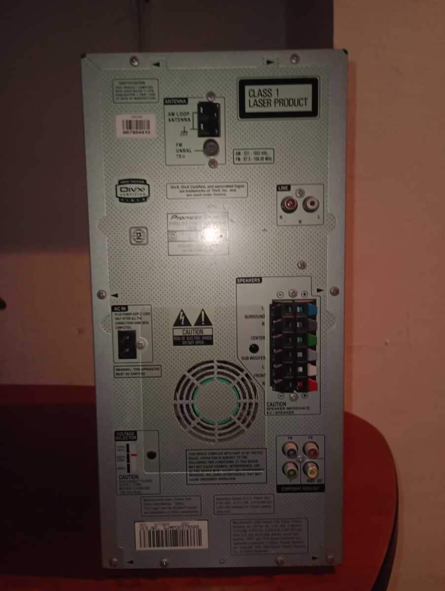 Musiqi mərkəzi "Pioneer XV-EV7" — Səs texnikası, Bakı (7)