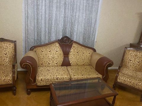 Divan 2 kreslo ile birge satilir yaxşı veziyyetde 250 mNT tecılı evden — Bakı