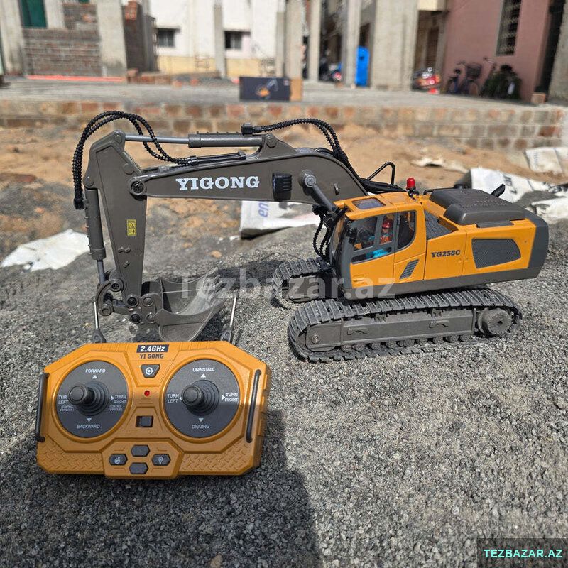 Ekskavator Pultlu — Oyuncaqlar, Bakı (2)