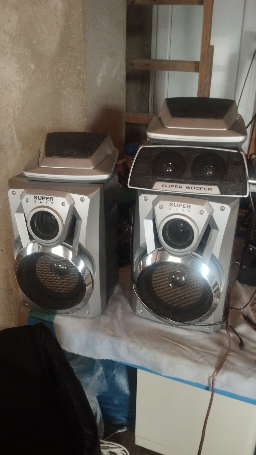 Iki ədəd “Super Bass/Super Woofer” akustik kolonka seti - Tip — Dinamiklər və akustik sistemlər, Sumqayıt
