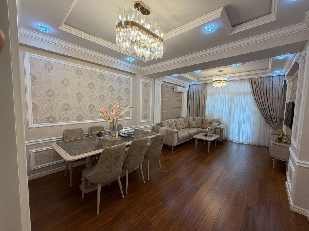 Satılır 3 otaqlı yeni tikili 122 m² — Mənzil, Bakı