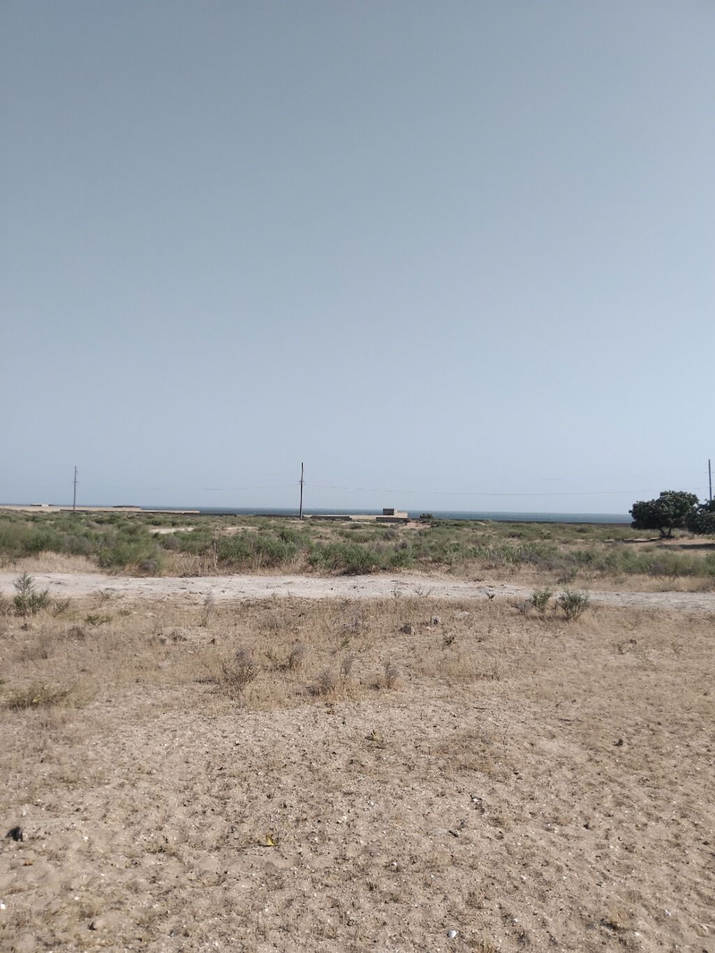 Turkan qes.Qizilqumda.denizden 180 metr arali.Denize panarama goruntu — Torpaq, Bakı (2)