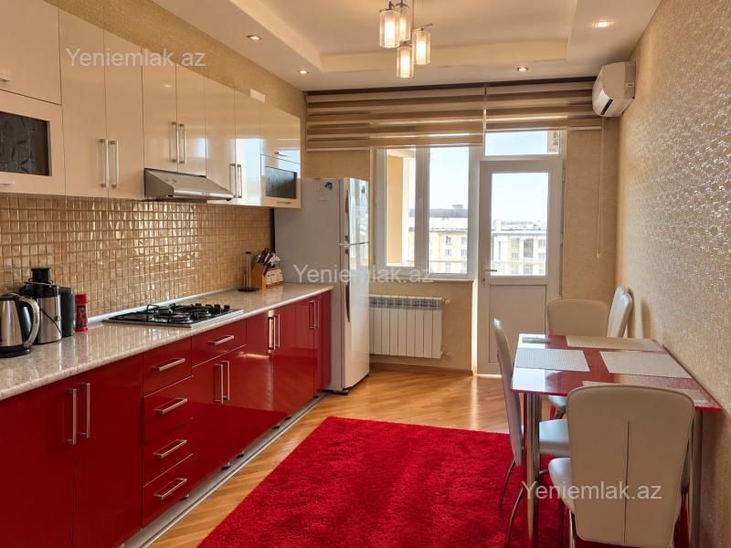 Kirayə 3 otaqlı Bina evi menzil (Yeni tikili), 160 m², Nərimanov rayonu — Mənzil, Bakı (3)