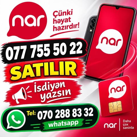 Nömrə: 077 777555022 İşlənmiş — Bakı