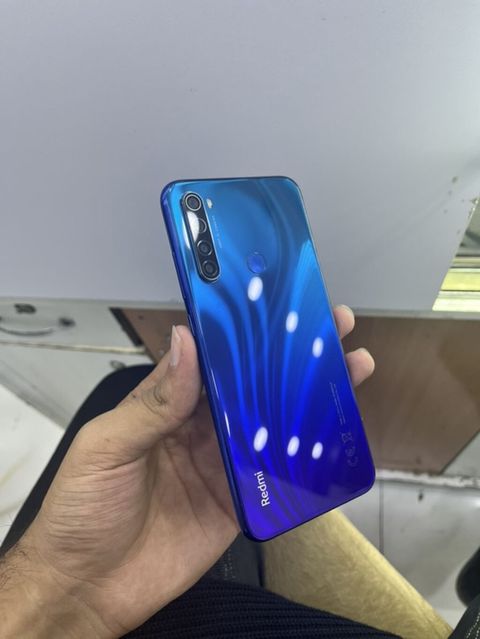 Redmi Note 8, 64 GB, rəng - Mavi, Barmaq izi — Gəncə