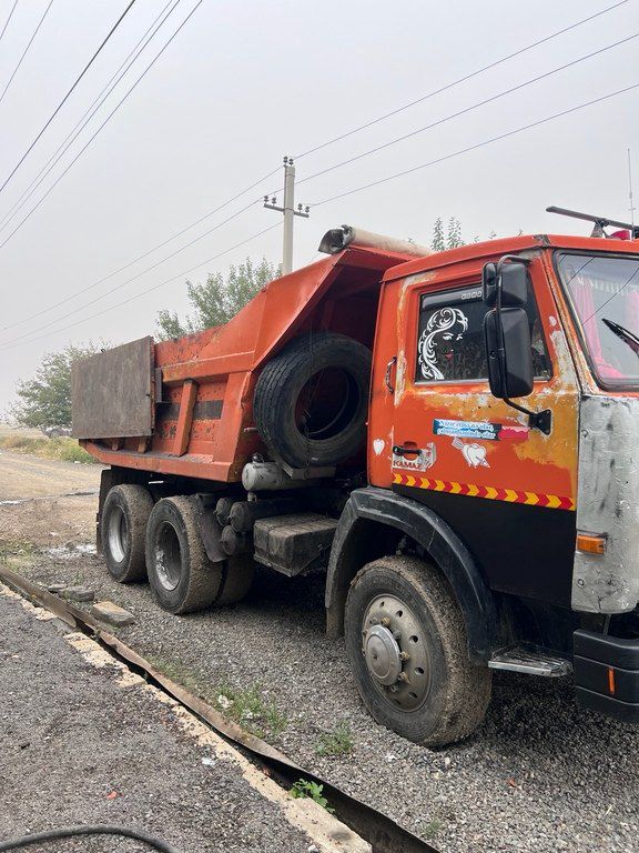 KamAz 55111, 11 L, 1990 il, 2 000 000 km 21-BG-916 — Yük maşınları, Goranboy (3)