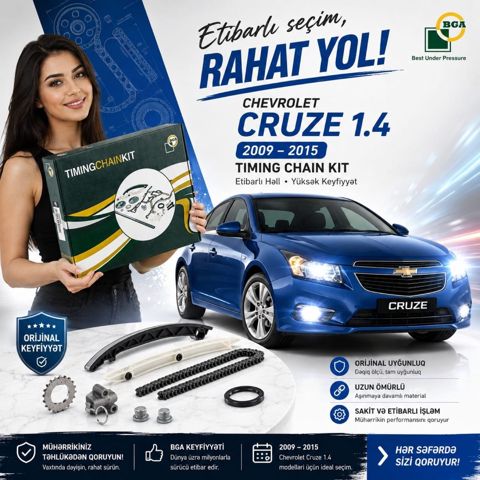 Chevrolet Cruze (2009-2015) zəncir dəsti — Bakı