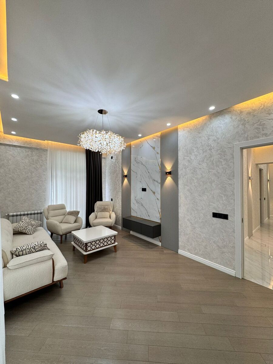3-otaqlı yeni tikili, Səməd Vurğun küç., 100 m² — Mənzil, Bakı (2)