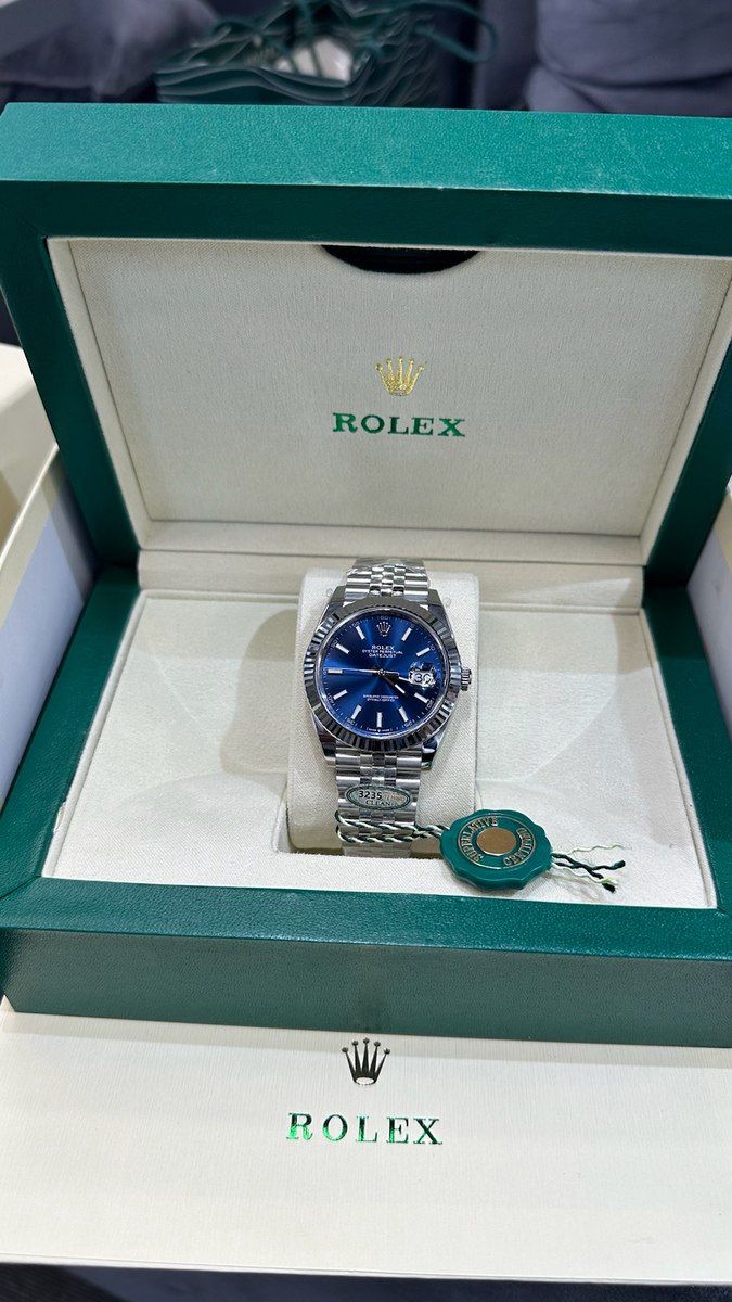 "Rolex Datejust 41mm Blue dial" qol saatı — Şəxsi əşyalar, Bakı