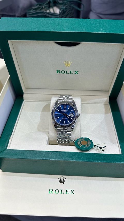 "Rolex Datejust 41mm Blue dial" qol saatı — Bakı
