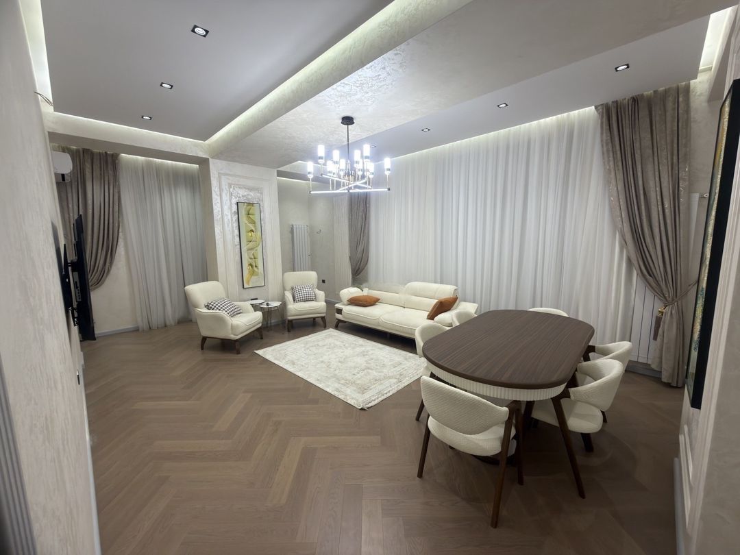 İcarəyə verilir 3 otaqlı yeni tikili 120 m² — Mənzil, Bakı (9)