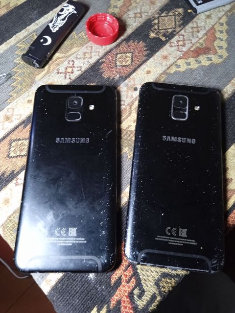 Samsung Galaxy J6, 32 GB, rəng - Qara, Barmaq izi — Bakı