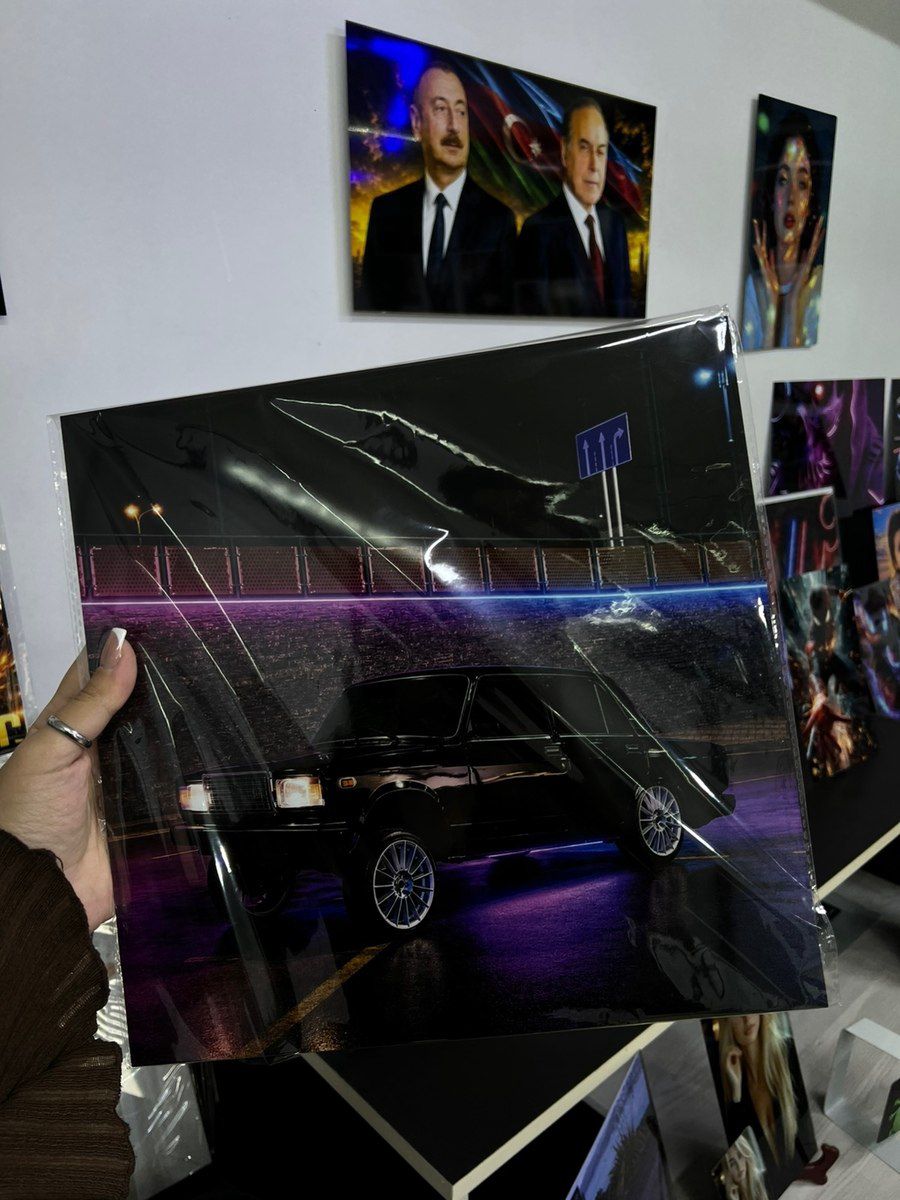 Metal poster — Kolleksiyalar, Bakı (5)