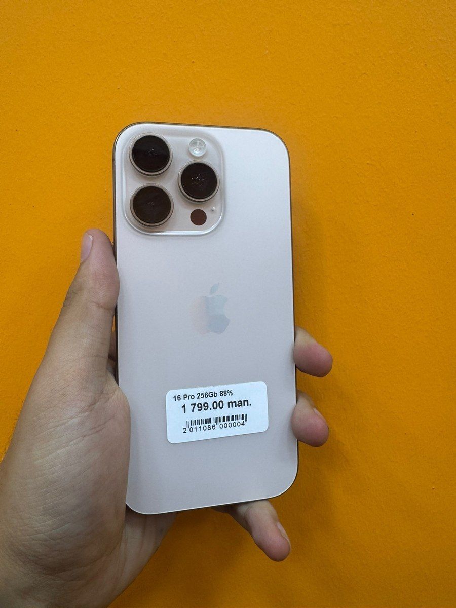 Apple iPhone 16 Pro Desert Titanium 256GB/8GB — Smartfonlar, Bakı (2)