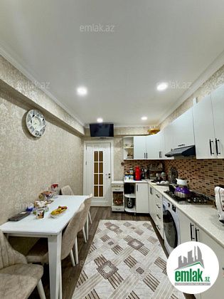 Satılır 3 otaqlı 85 m² yeni tikili Bakıxanov — Mənzil (12)