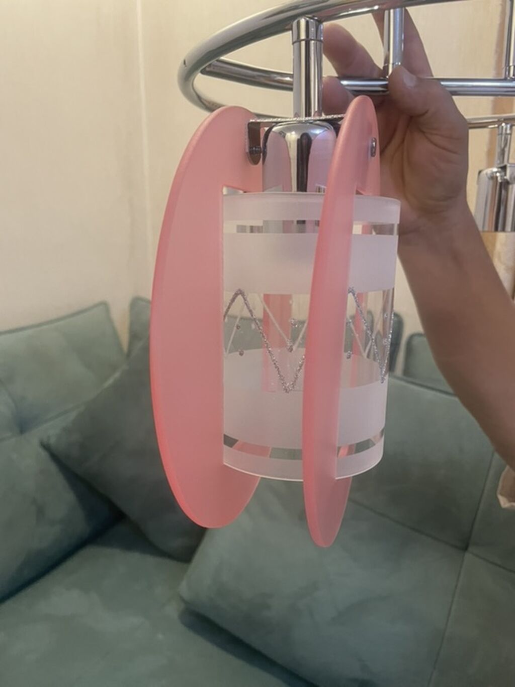 Çılçıraq, 4 lampa, Metal — Tavan is?qlar? v? cilc?raqlar, Bakı