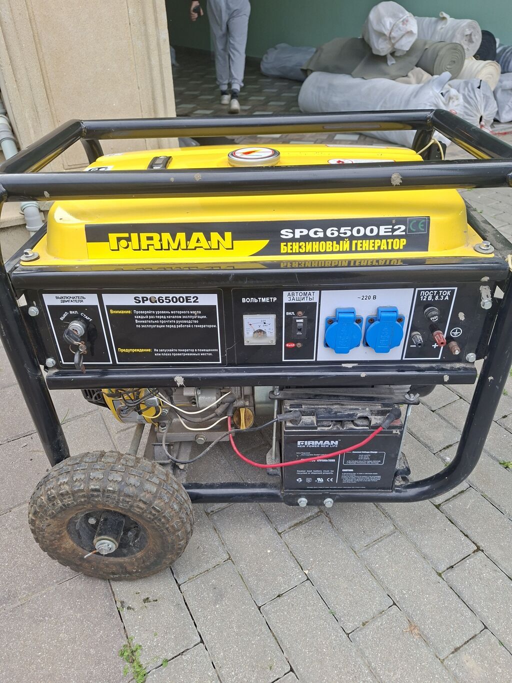 Firman SPG6500E2 benzinli generator - Model: SPG6500E2 - Yanacaq — Generatorlar, Bakı (2)