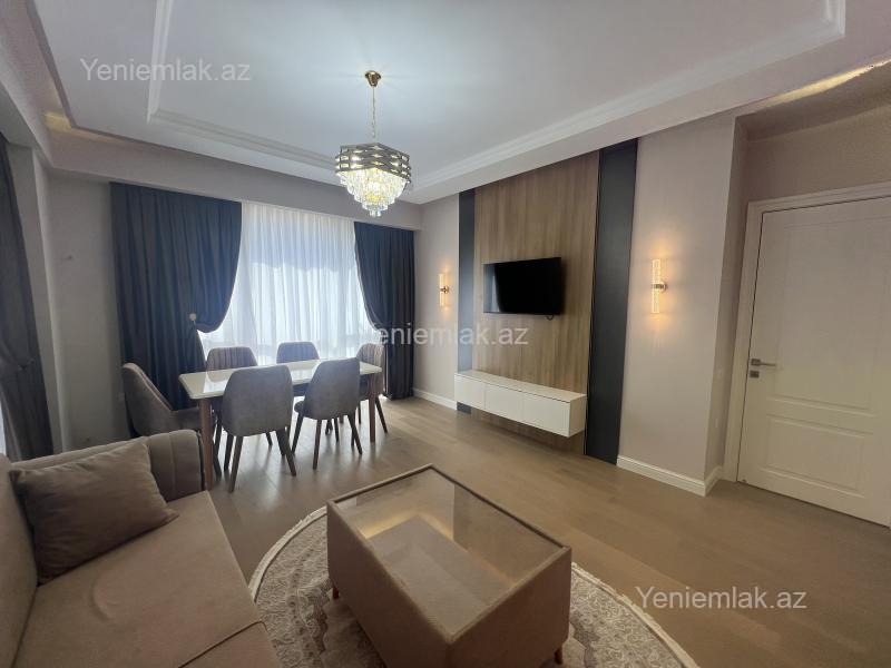 Kirayə 3 otaqlı Bina evi menzil (Yeni tikili), 85 m², Nərimanov rayonu — Mənzil, Bakı (5)