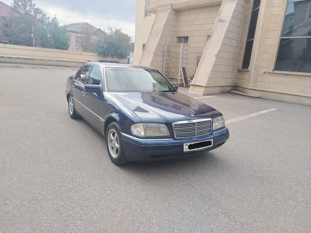 Mercedes C 180, 1.8 L, 1996 il, 344 000 km — Avtomobillər, Bakı (4)
