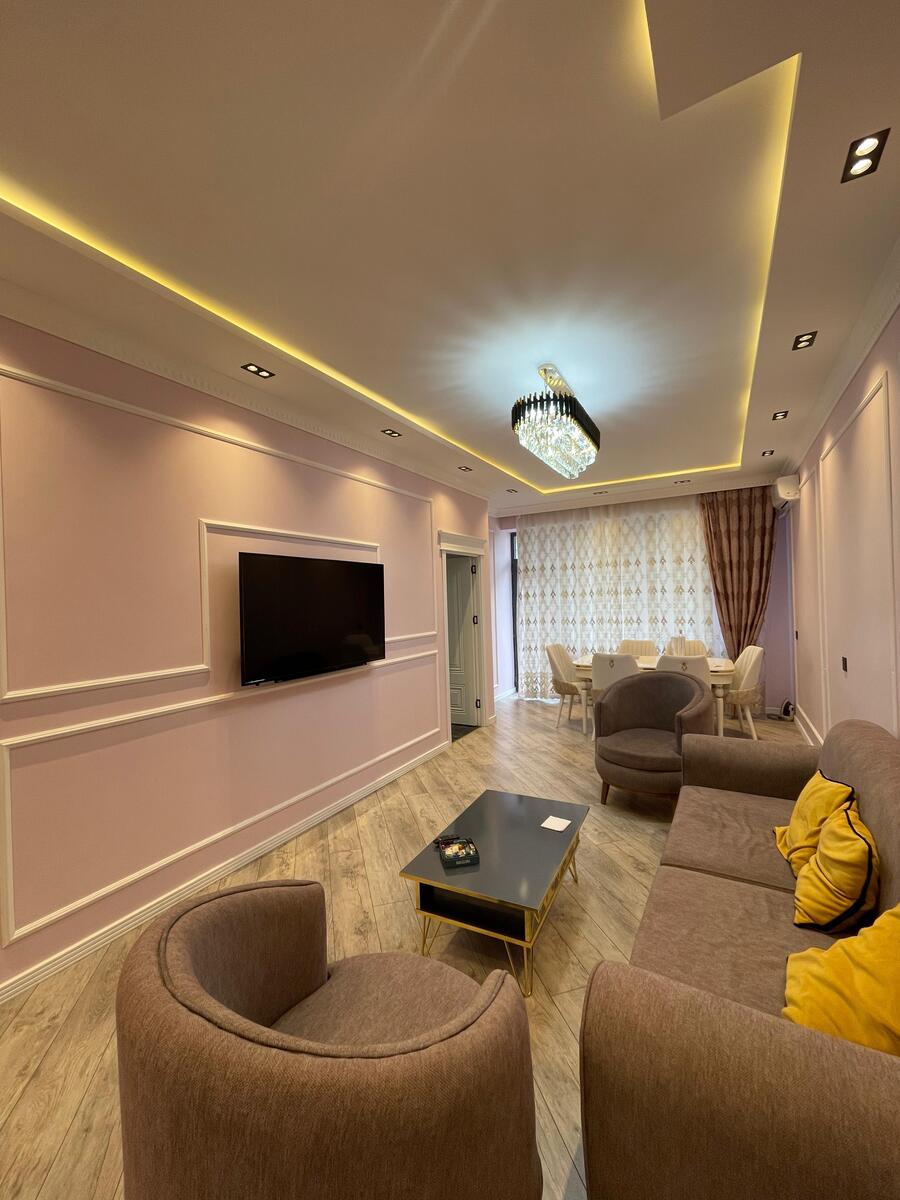 İcarəyə verilir 2 otaqlı yeni tikili 75 m² — Mənzil, Bakı (4)