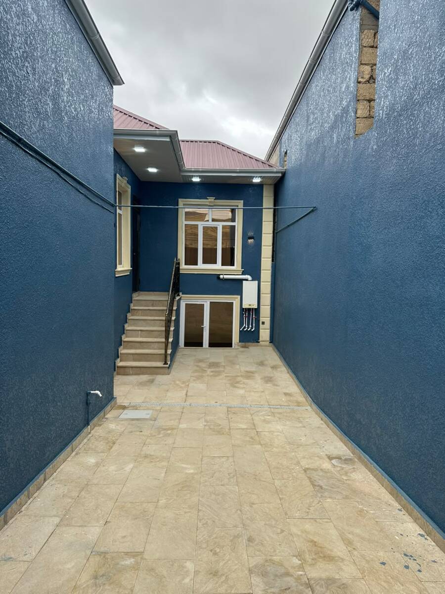 Satılır 3 otaqlı həyət evi/bağ evi 65 m² — Ev, villa, Bakı (2)